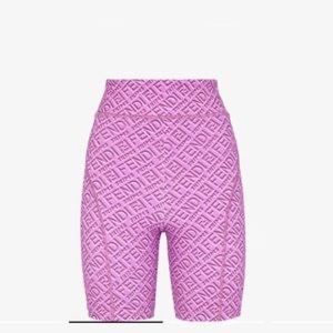 Fendi x Skims Collab Biker Shorts